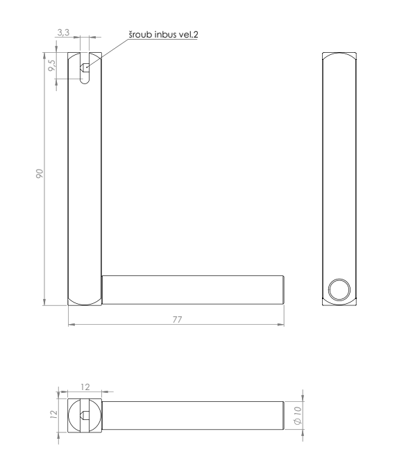 Držák na ventilátor pod radiátor EITAN - Obrázek 2